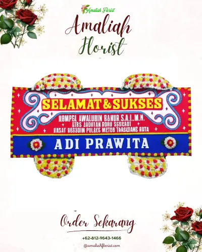 Karangan Bunga Ucapan Selamat di Mekarwangi/sukatani